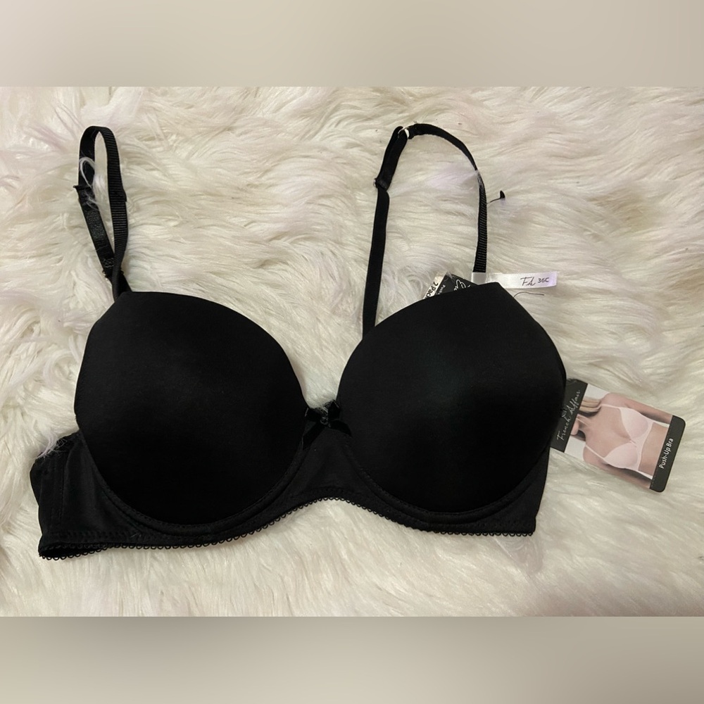 French affair Black Bra